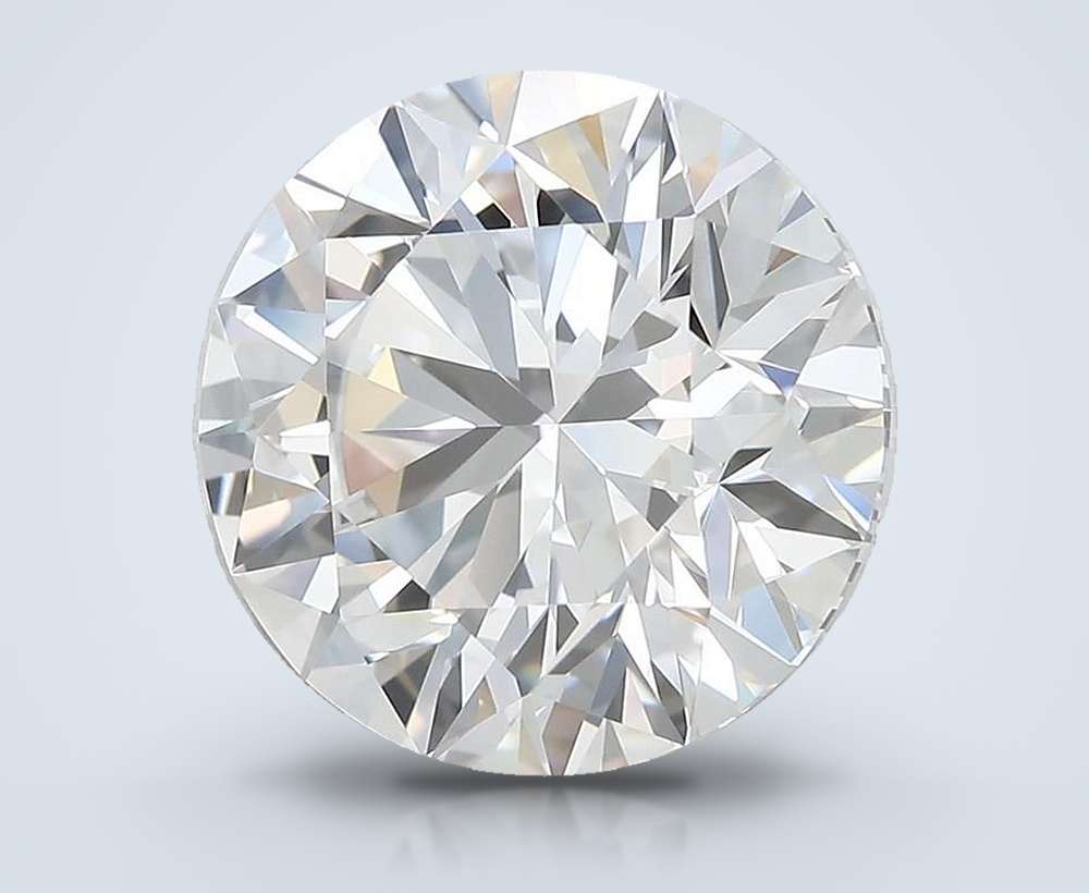 5.68 Carat Round Lab Diamond