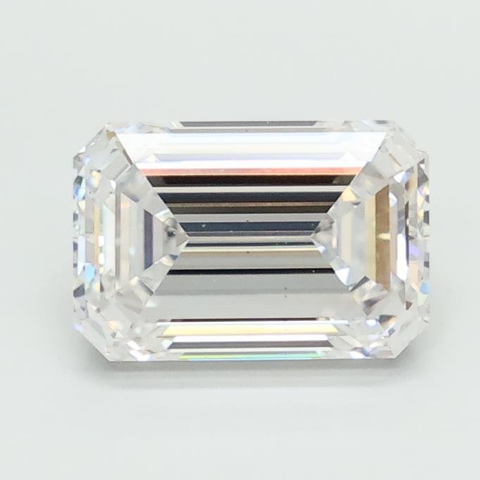 1.53ct D VS2 Rare Carat Ideal Cut Emerald Lab Grown Diamond