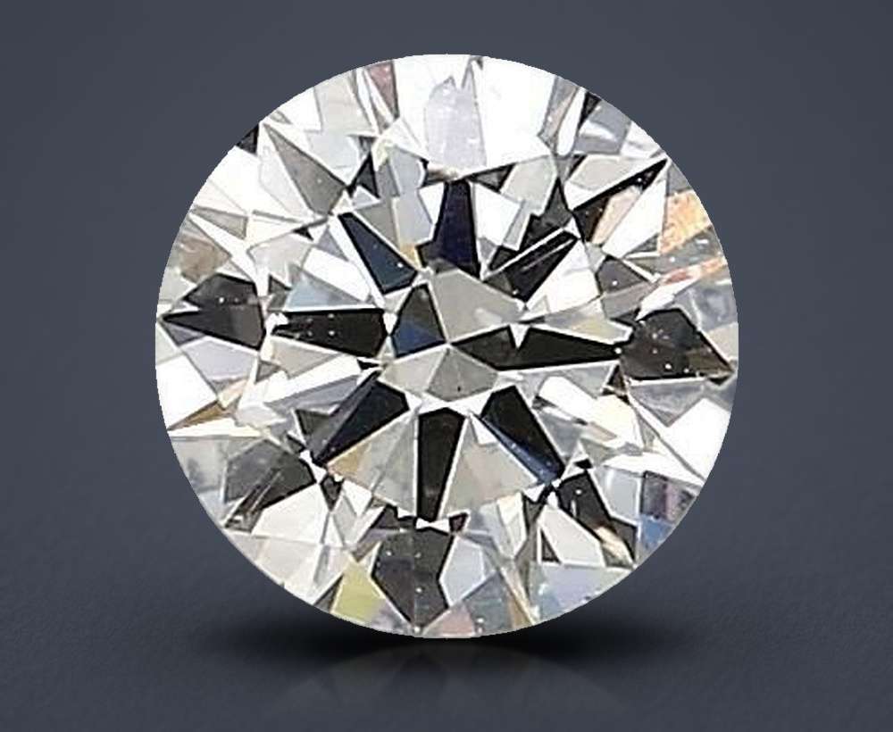 0.56 Carat Round Natural Diamond