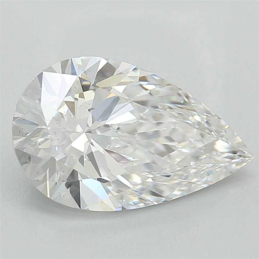 1.09ct D VS2 Rare Carat Ideal Cut Pear Lab Grown Diamond