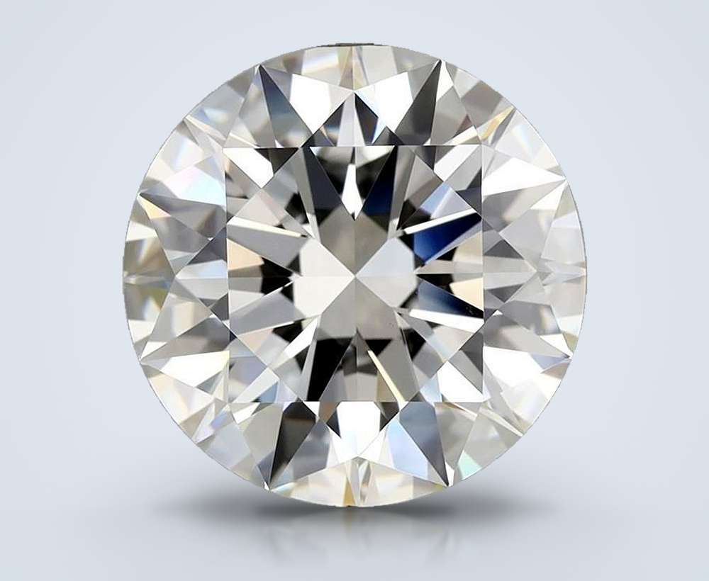 5.51 Carat Round Natural Diamond