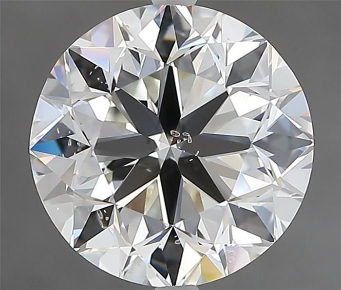 3.01ct H SI1 Very Good Cut Round Diamond