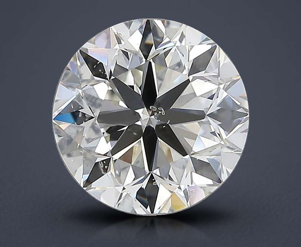 3.01 Carat Round Natural Diamond