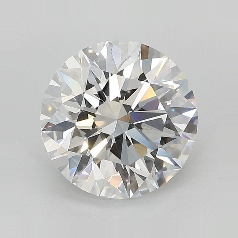 2.96ct D VS2 Rare Carat Ideal Cut Round Lab Grown Diamond