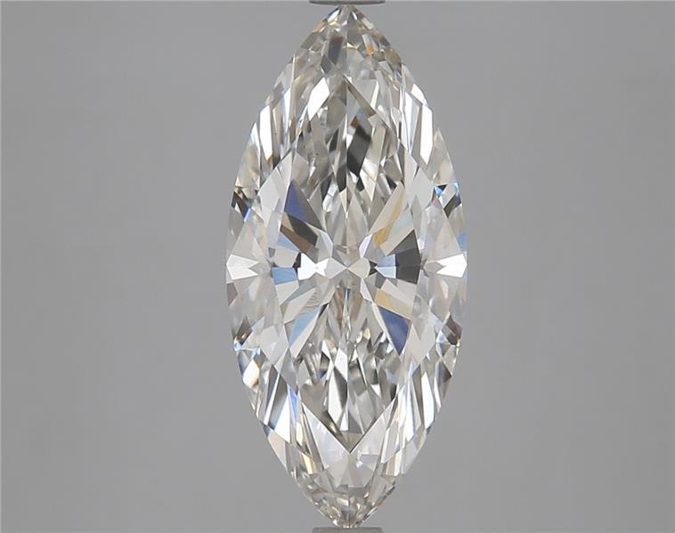 3.05ct H VS1 Rare Carat Ideal Cut Marquise Lab Grown Diamond