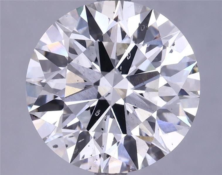 5.68ct H SI1 Rare Carat Ideal Cut Round Lab Grown Diamond
