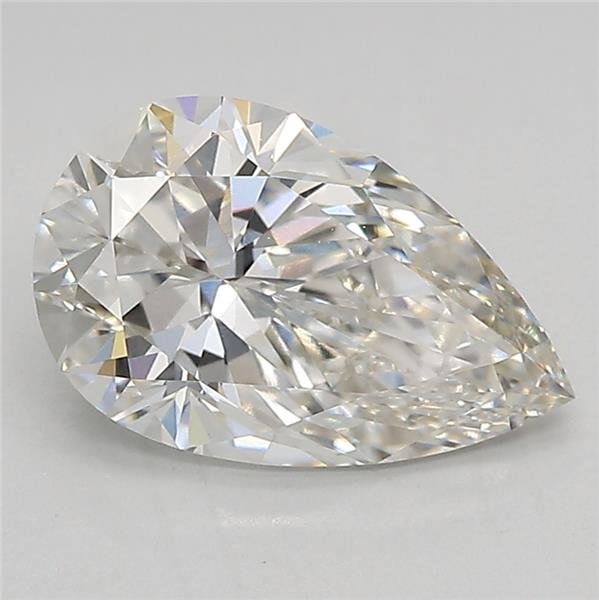 2.16ct G VVS2 Rare Carat Ideal Cut Pear Lab Grown Diamond