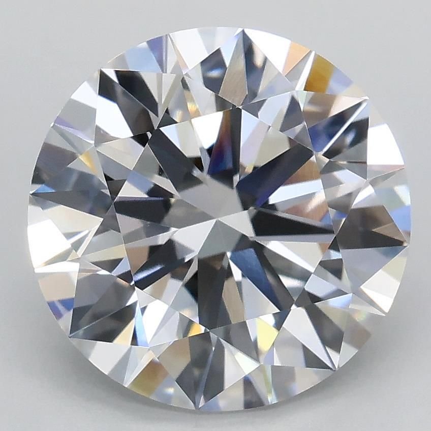 3.57ct D VS1 Rare Carat Ideal Cut Round Lab Grown Diamond