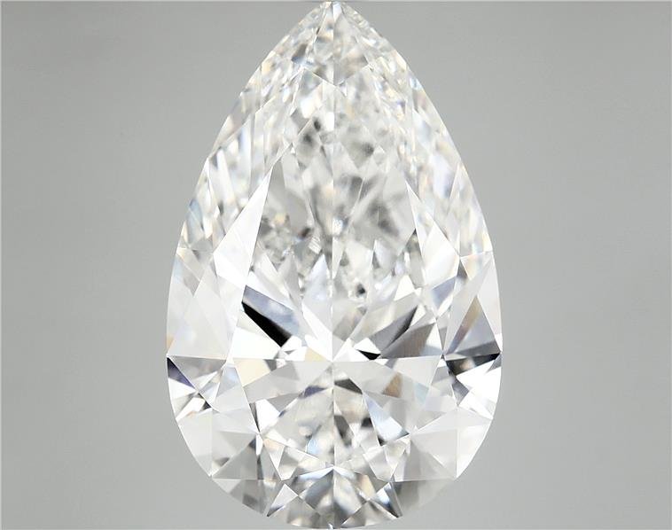 10.84ct E VVS2 Rare Carat Ideal Cut Pear Lab Grown Diamond