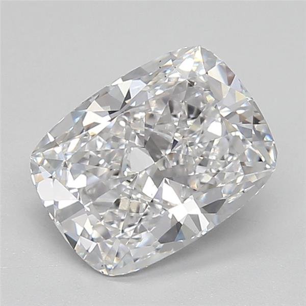 1.57ct D VS1 Rare Carat Ideal Cut Cushion Lab Grown Diamond