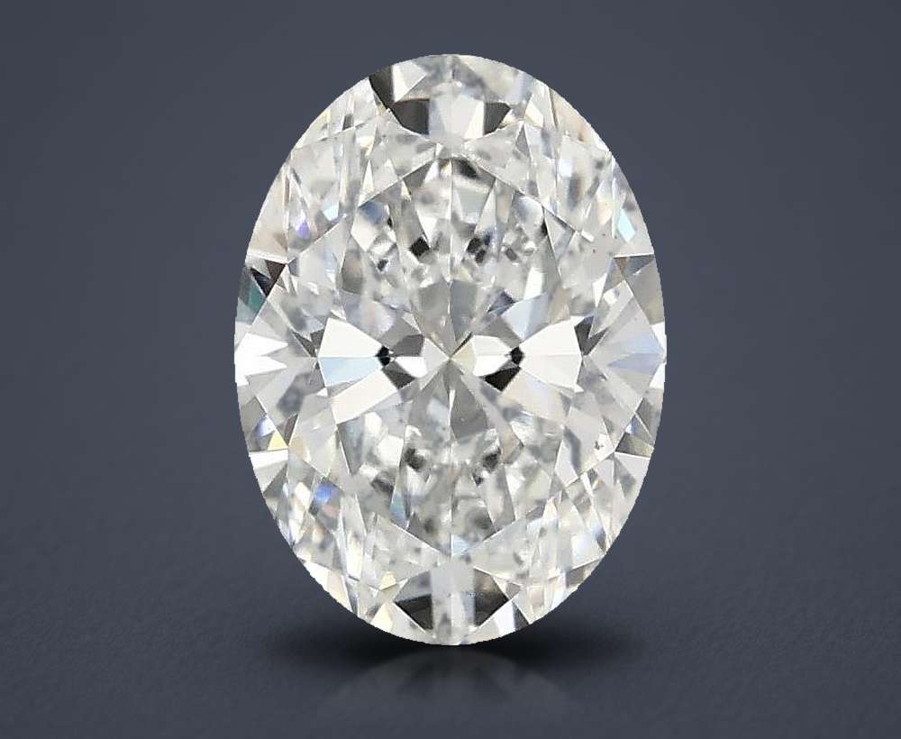 1.47 Carat Oval Lab Diamond
