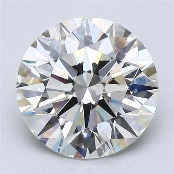 2.00ct I SI1 Rare Carat Ideal Cut Round Diamond