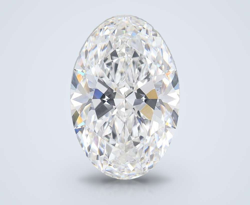 5.57 Carat Oval Lab Diamond