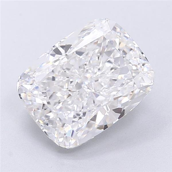 4.36ct E VVS2 Very Good Cut Cushion Lab Grown Diamond