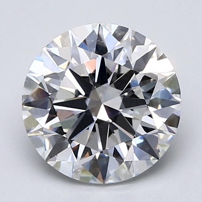 3.48ct E VS2 Rare Carat Ideal Cut Round Lab Grown Diamond