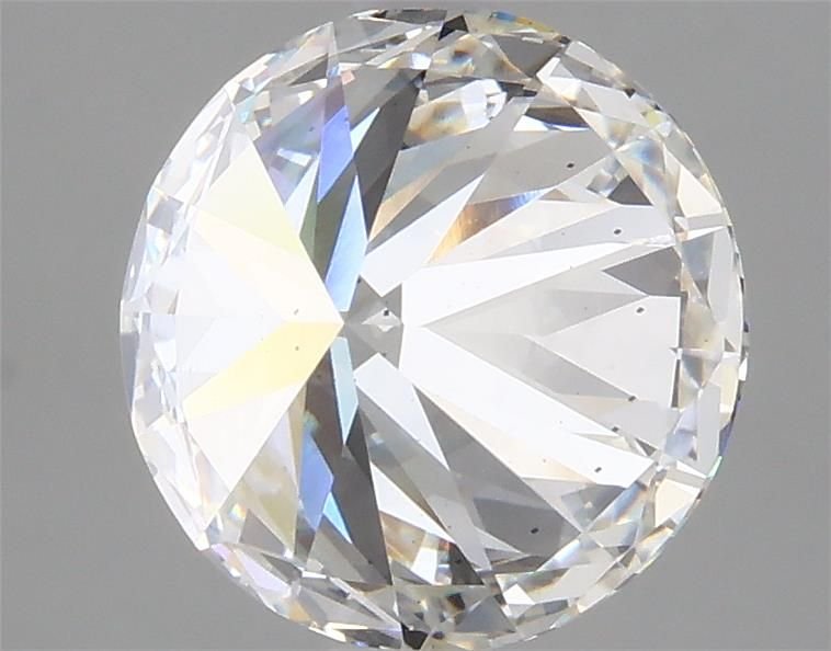 3.07ct F SI1 Excellent Cut Round Lab Grown Diamond