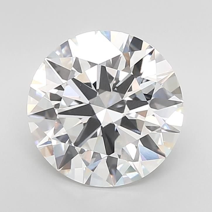 5.01ct F VVS1 Rare Carat Ideal Cut Round Lab Grown Diamond