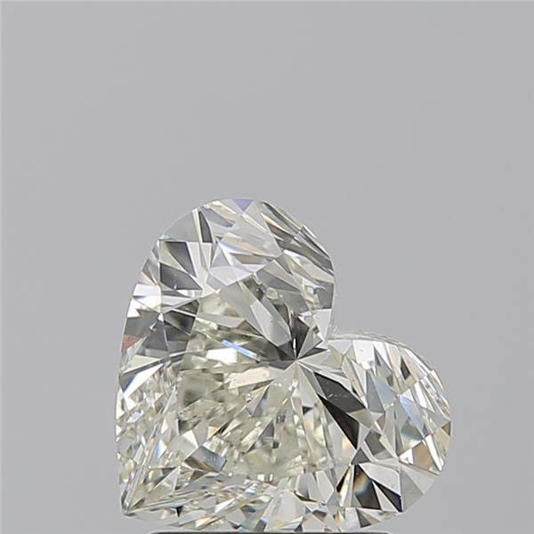 2.01ct K SI1 Rare Carat Ideal Cut Heart Diamond