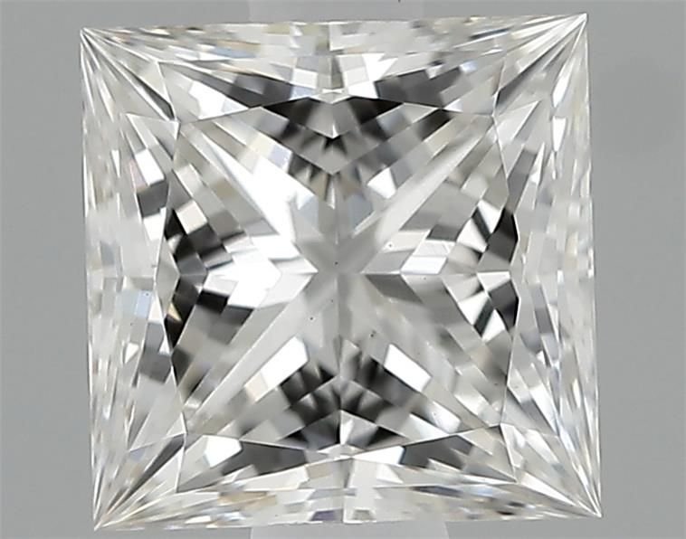 0.83ct H VVS2 Rare Carat Ideal Cut Princess Lab Grown Diamond