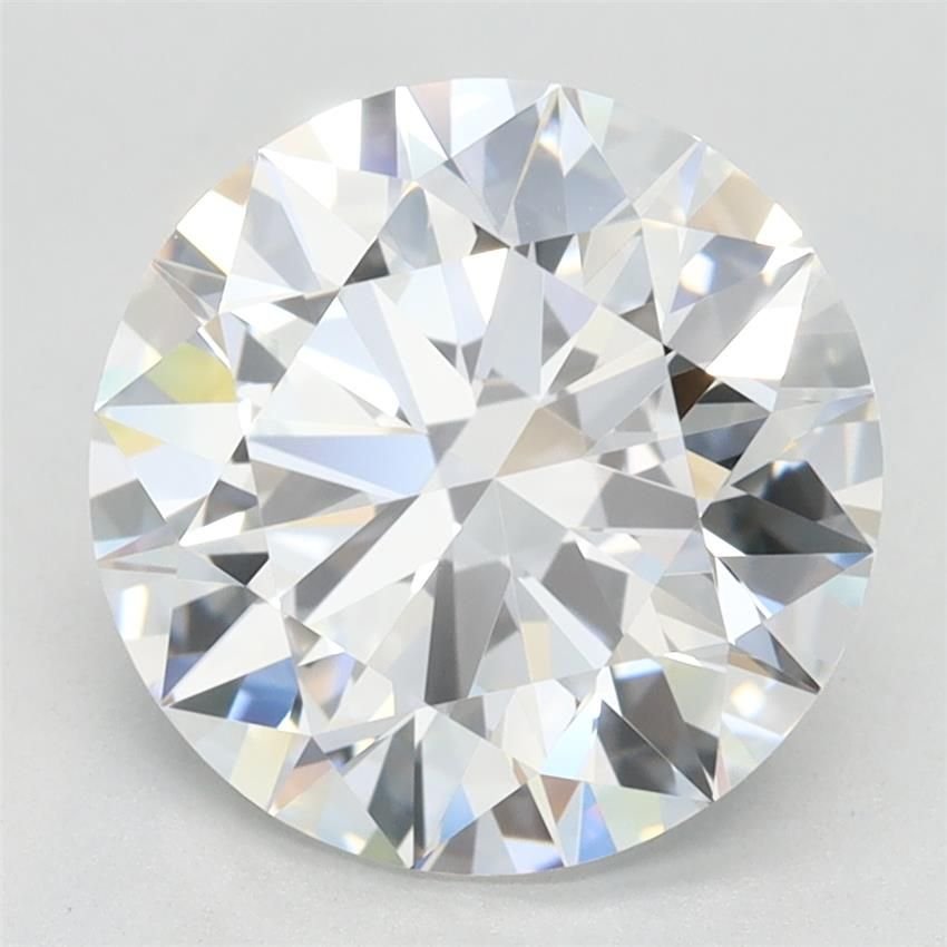 3.15ct D VVS1 Rare Carat Ideal Cut Round Lab Grown Diamond