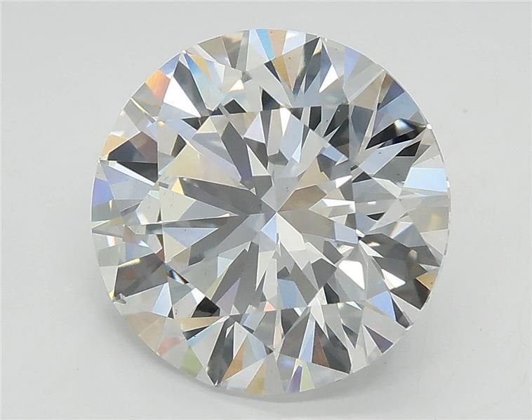3.08ct F VS1 Rare Carat Ideal Cut Round Lab Grown Diamond