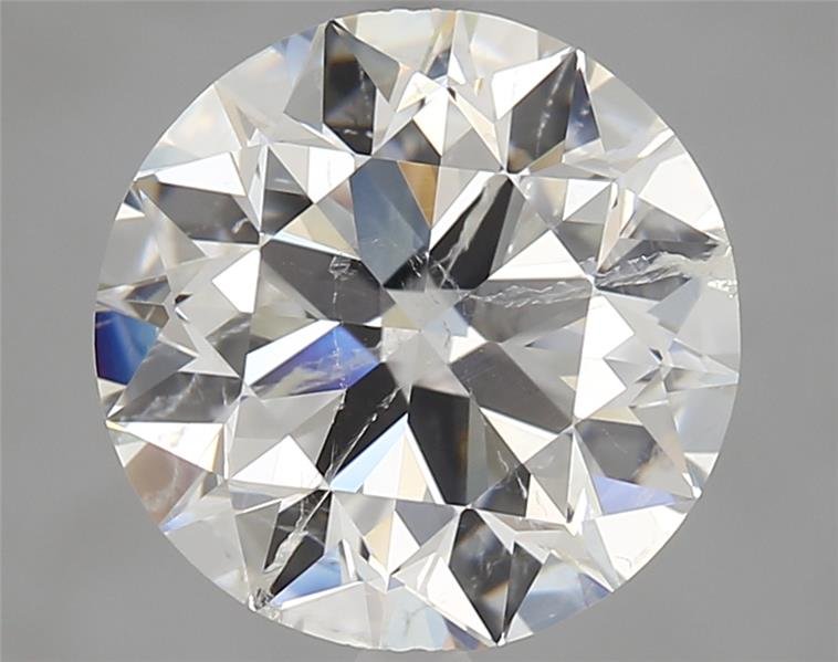 3.01ct F SI2 Excellent Cut Round Diamond