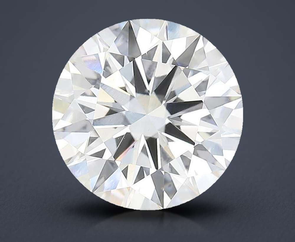 4.41 Carat Round Lab Diamond