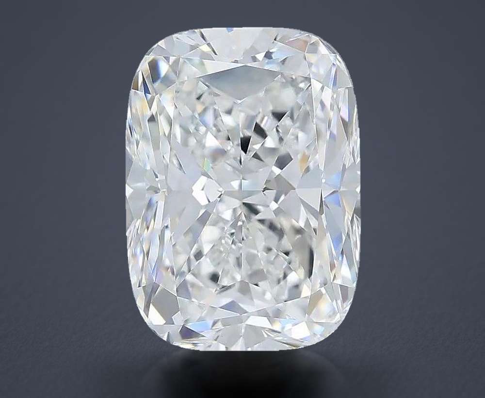 5.49 Carat Cushion Lab Diamond