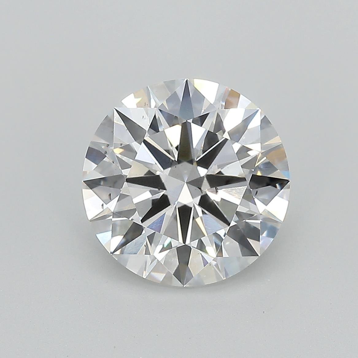 3.24ct E SI1 Rare Carat Ideal Cut Round Lab Grown Diamond