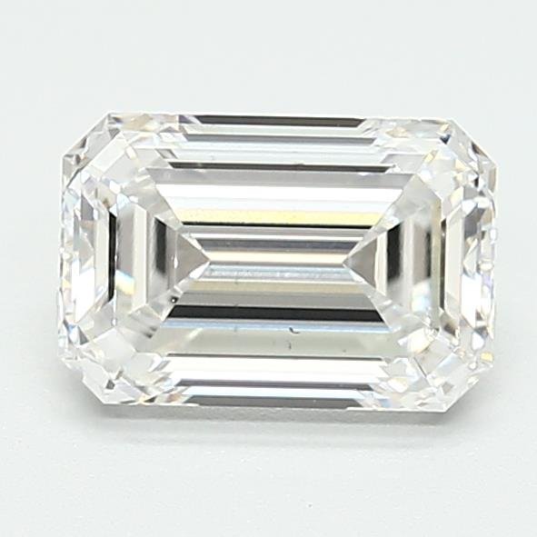 1.63ct D VS1 Rare Carat Ideal Cut Emerald Lab Grown Diamond