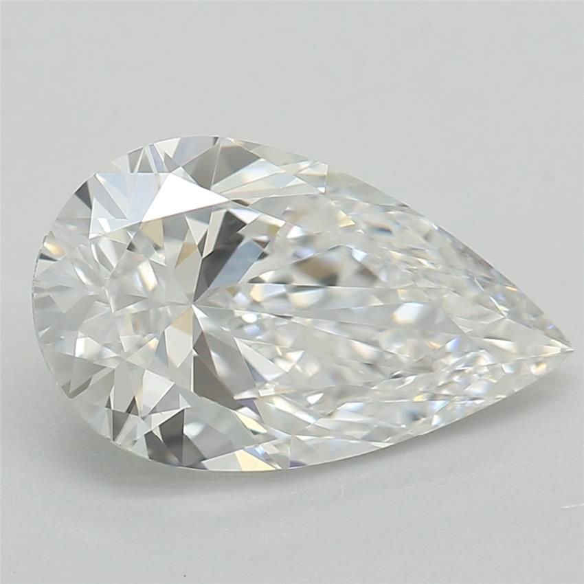 1.29ct D VS1 Rare Carat Ideal Cut Pear Lab Grown Diamond