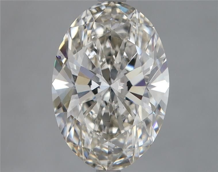 3.50ct H VS2 Rare Carat Ideal Cut Oval Lab Grown Diamond