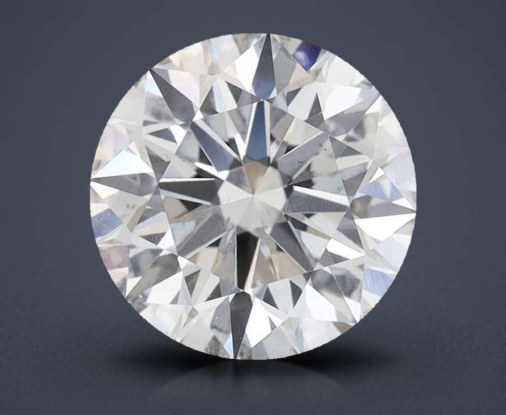 3.08 Carat Round Lab Diamond