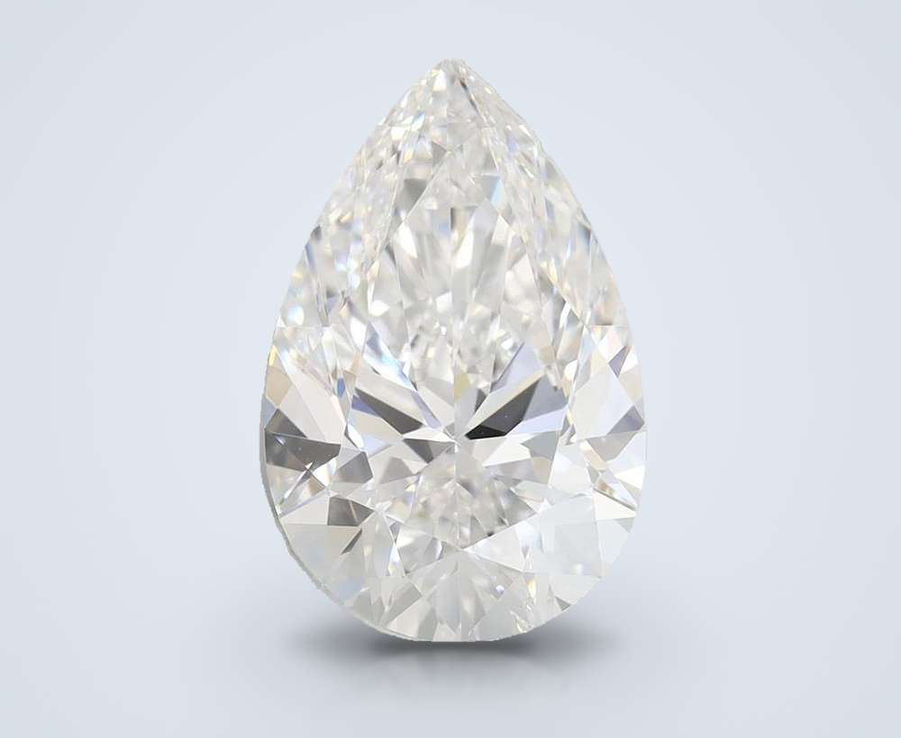 3.66 Carat Pear Lab Diamond
