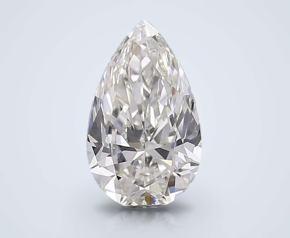 0.57 Carat Pear Lab Diamond