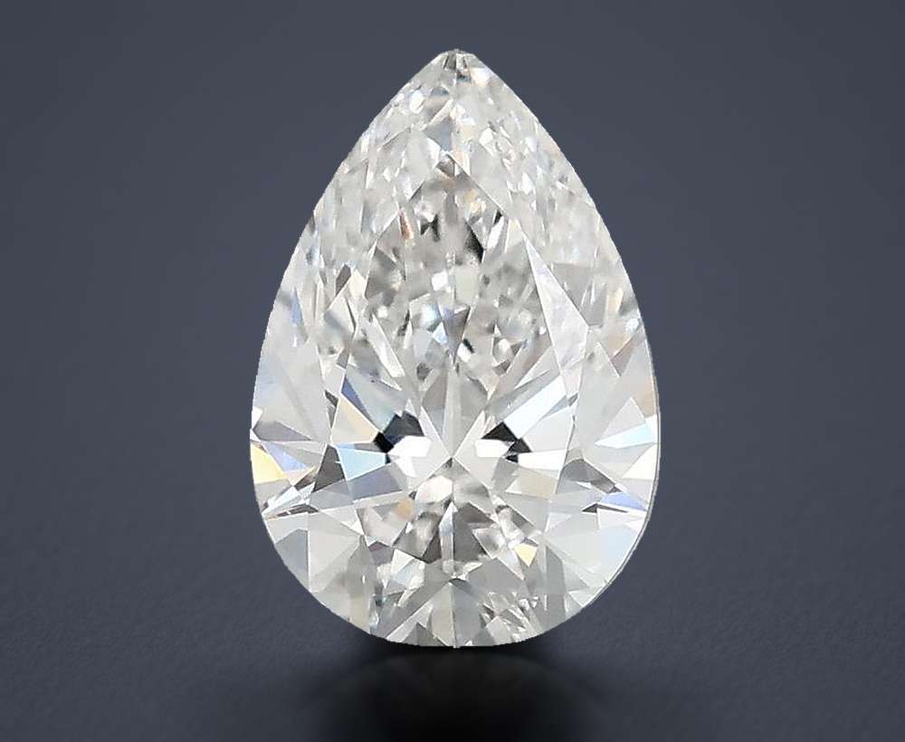 1.50 Carat Pear Lab Diamond