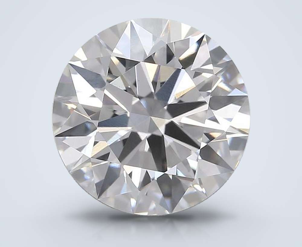3.70 Carat Round Lab Diamond