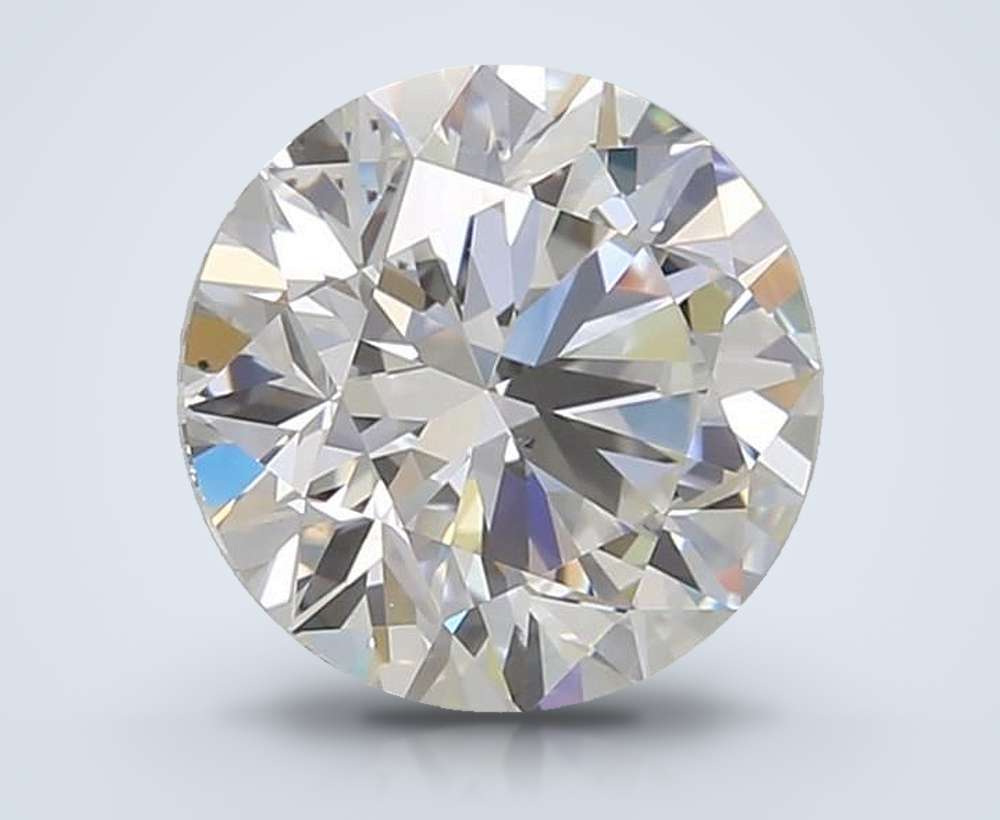 3.02 Carat Round Natural Diamond