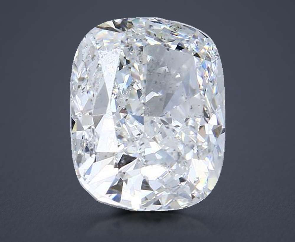 8.02 Carat Cushion Natural Diamond