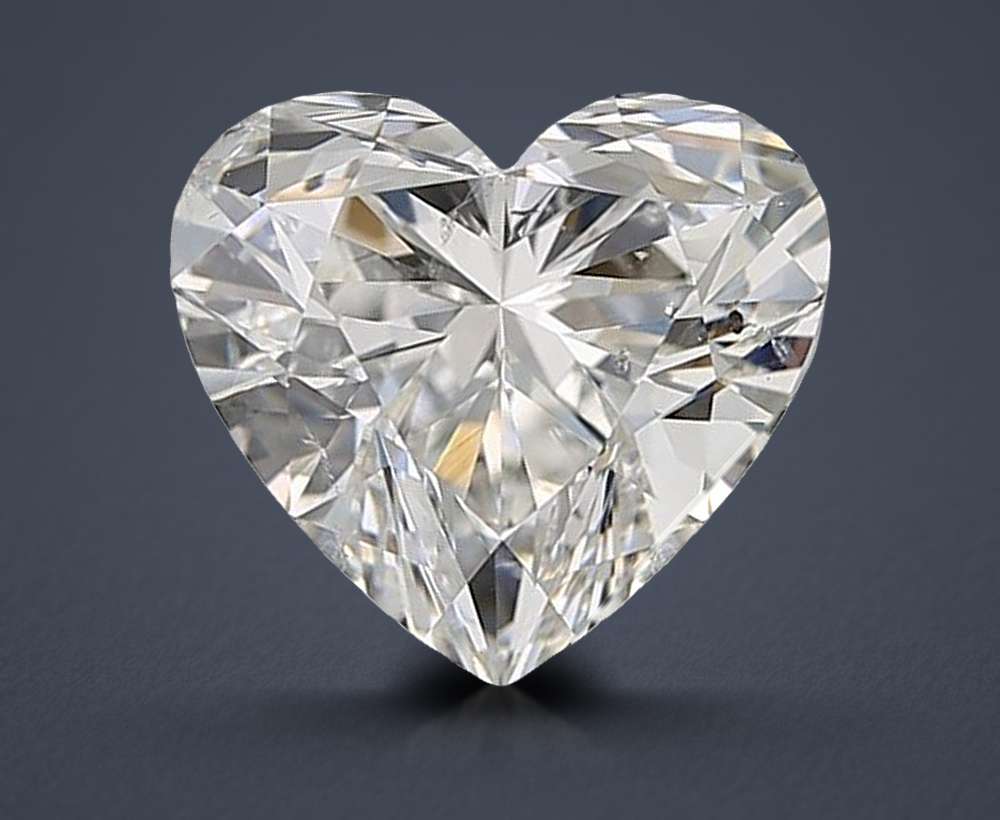 1.80 Carat Heart Natural Diamond