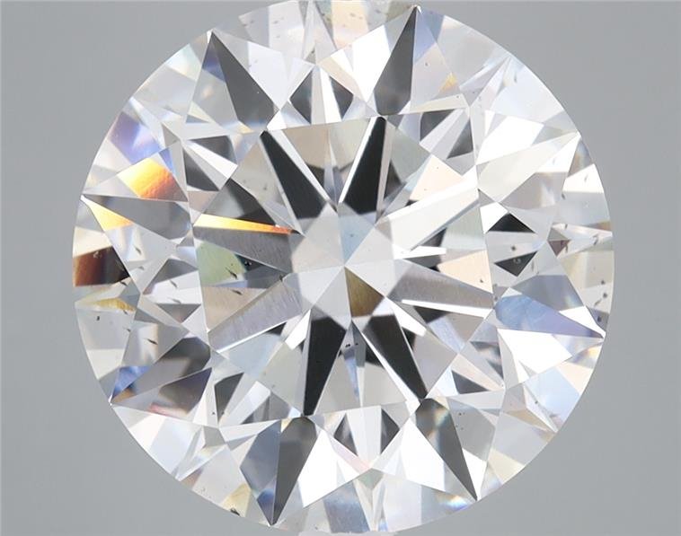 7.05ct E VS2 Rare Carat Ideal Cut Round Lab Grown Diamond