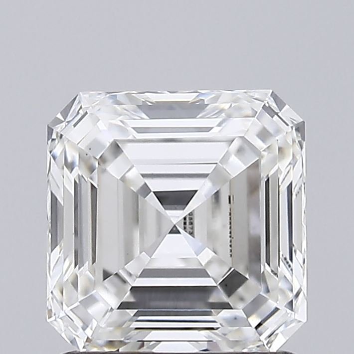 1.16ct F VS1 Rare Carat Ideal Cut Asscher Lab Grown Diamond