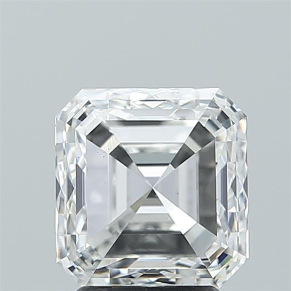 3.28ct G VS1 Very Good Cut Asscher Lab Grown Diamond