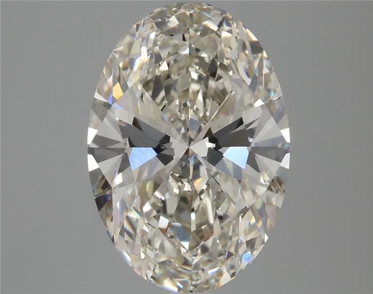 3.88ct I VS1 Rare Carat Ideal Cut Oval Lab Grown Diamond