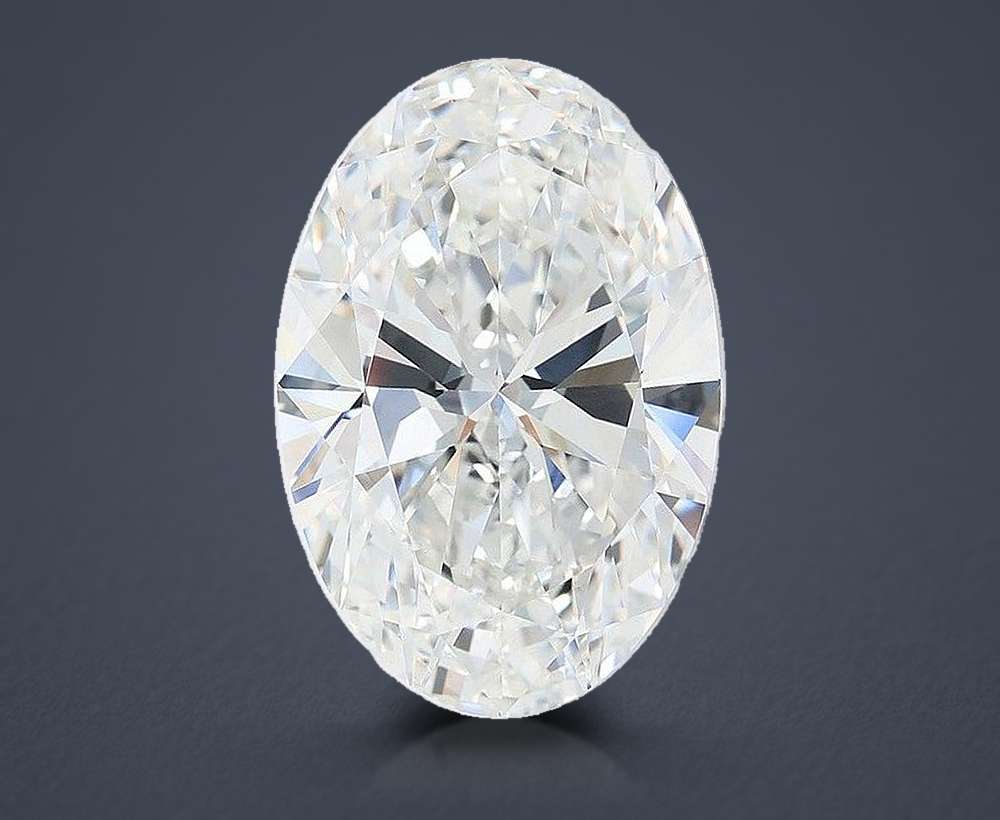 12.98 Carat Oval Lab Diamond