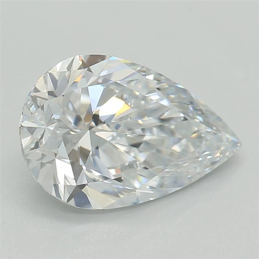 1.24ct E VS1 Rare Carat Ideal Cut Pear Lab Grown Diamond