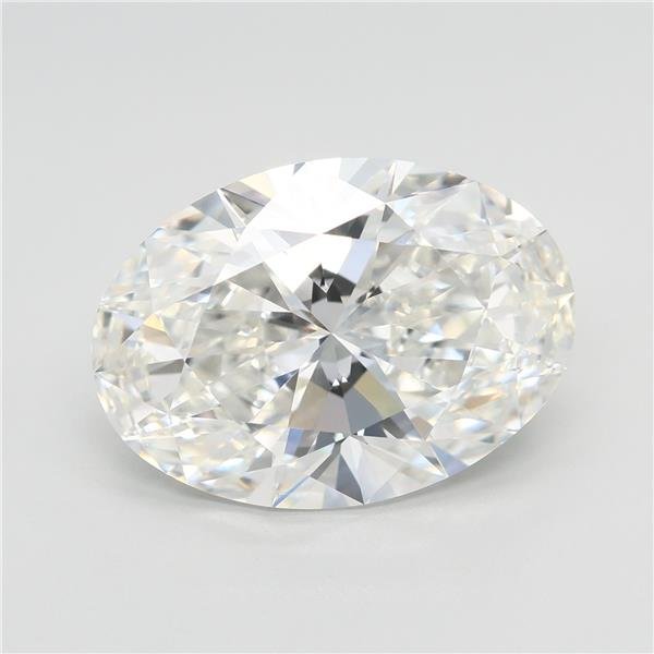 7.08 Carat Oval Lab Diamond