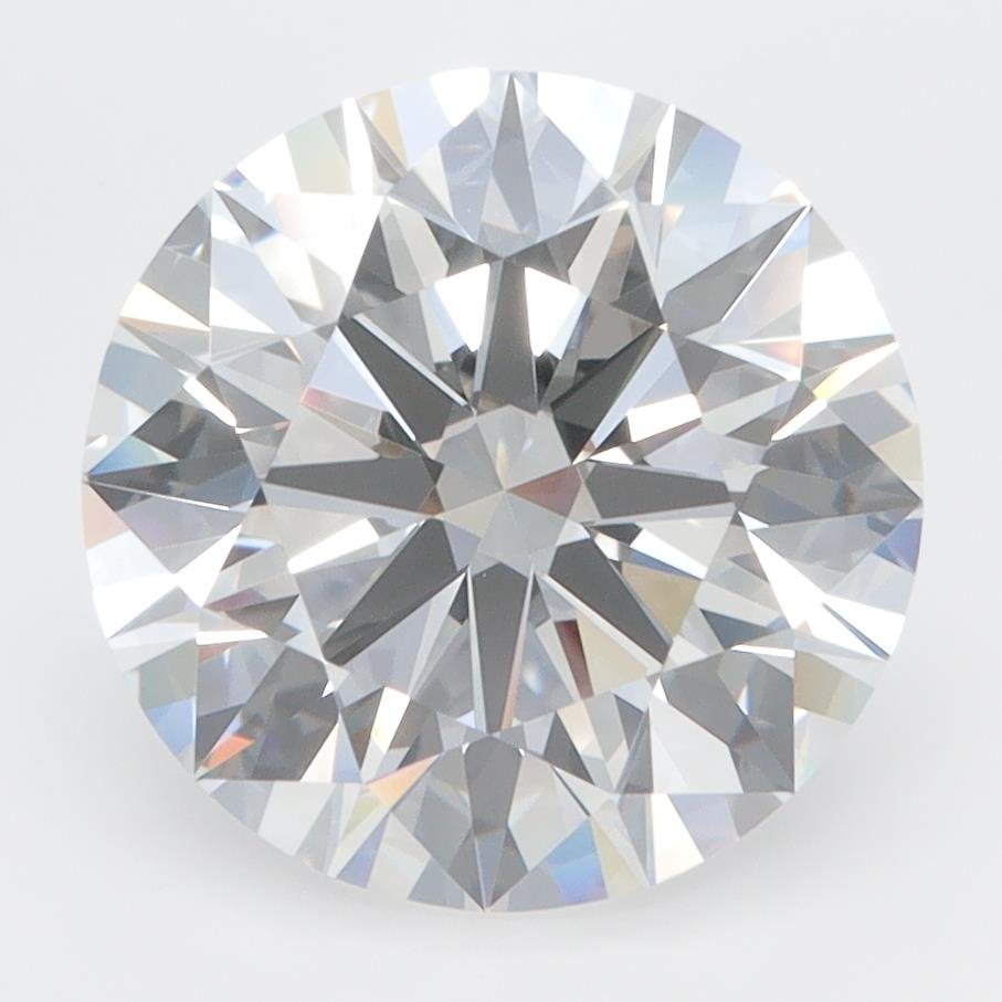 4.25ct D IF Rare Carat Ideal Cut Round Lab Grown Diamond