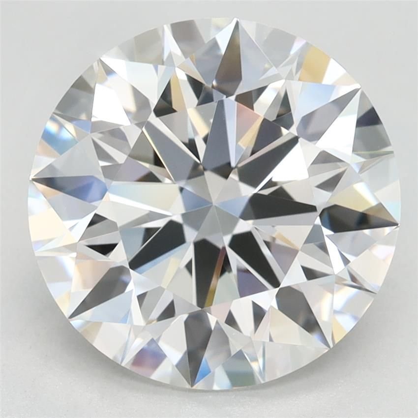 4.09ct E VVS2 Rare Carat Ideal Cut Round Lab Grown Diamond