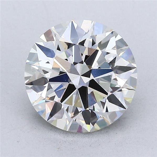 2.71ct I VS2 Rare Carat Ideal Cut Round Lab Grown Diamond